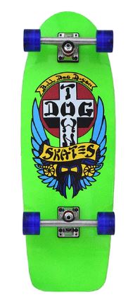 Dogtown Cruiser Complete Bull Dog OG 70s Rider Premium Lime Green 10.0
