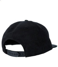 Load image into Gallery viewer, Deathwish Hat Gang Logo Wool Black Snapback