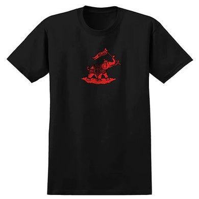 Real Skateboards Tee Elephant Black