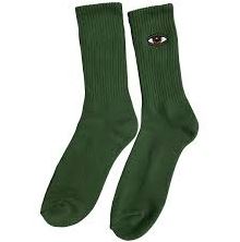 Toy Machine Socks Eye Embroidered Forest