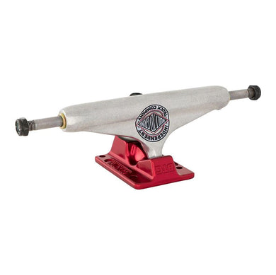 Independent Trucks 144 BTG Summit Silver Ano Red Forged Hollow