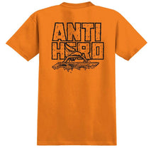 Load image into Gallery viewer, Anti Hero T-Shirt Custom Pocket Safety Orange