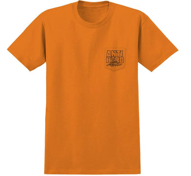 Anti Hero T-Shirt Custom Pocket Safety Orange