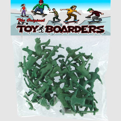Toy Boarders Skate Series 2 Figures Green 24pc