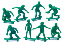 Load image into Gallery viewer, Toy Boarders Skate Series 2 Figures Green 24pc
