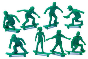 Toy Boarders Skate Series 2 Figures Green 24pc
