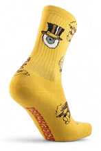 Load image into Gallery viewer, Psockadelic Socks Gang Gang Yellow