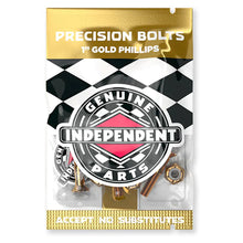 Load image into Gallery viewer, Independent Hardware 1" Black/Gold Phillips
