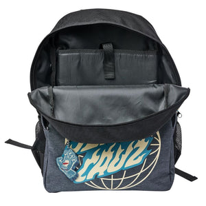 Santa Cruz Backpack Global Flame Black