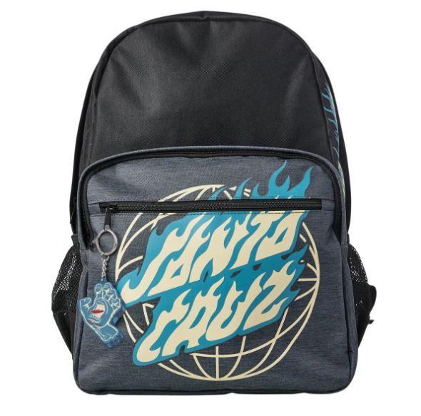 Santa Cruz Backpack Global Flame Black