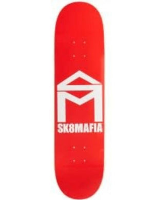 Sk8mafia Deck House Logo Glow Red 8.5