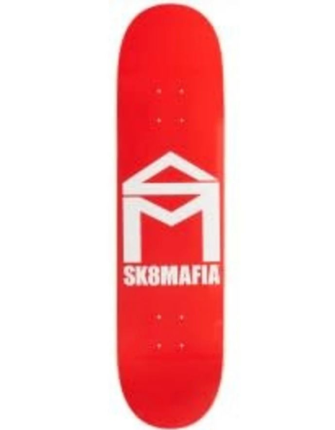 Sk8mafia Deck House Logo Glow Red 8.5