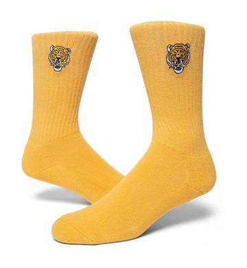 Lakai Socks Yellow Bengal