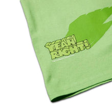 Load image into Gallery viewer, Girl Tee Yeah Right Shadow Lime Green