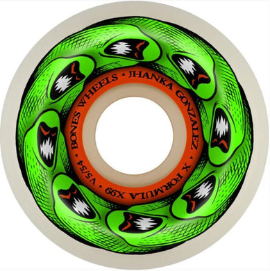 Bones Wheels X99 54mm V5 sidecut 99a Jhanka Monito & Mat