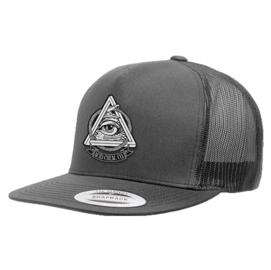 ATM Trucker Hat Acid Grey Trucker Rem