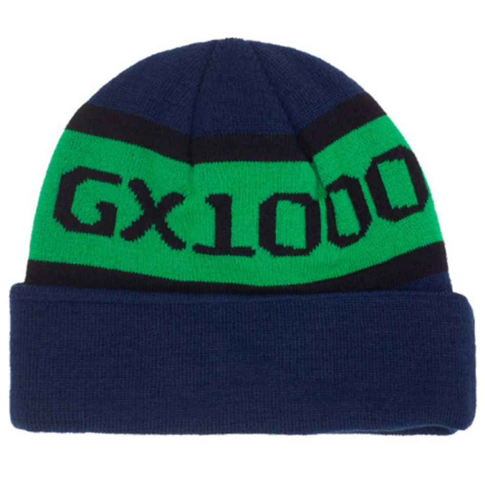 GX1000 Beanie OG Logo Blue/Green