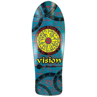 Vision Deck Joe Johnson Hieroglyphics Turquoise Stain 10.25