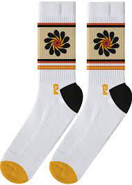 Psockadelic Socks Hansen White