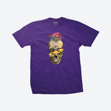 DGK Tee Headwise Purple Large
