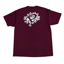 Load image into Gallery viewer, Precision Tee Pile of P&#39;s Maroon