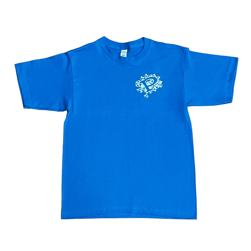 Precision Youth Tee Pile of P's Bright Blue