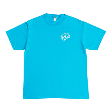 Precision Tee Pile of P's Turquoise