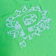 Load image into Gallery viewer, Precision Youth Tee Pile of P&#39;s Lime Green