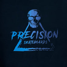 Load image into Gallery viewer, Precision Youth Tee Skull Triangle Black