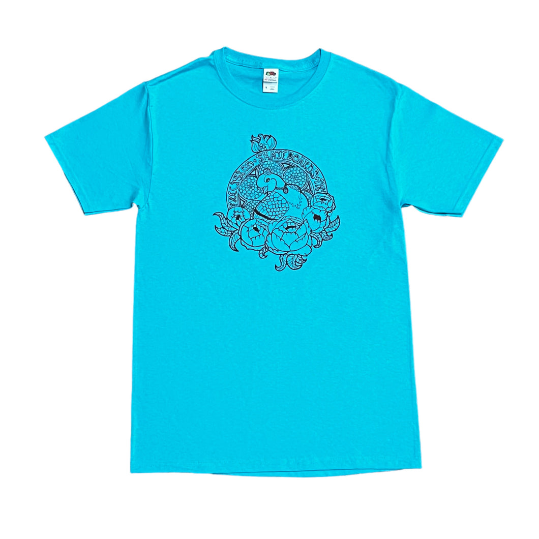Precision Tee Pigeon Princess Aqua Blue