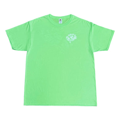 Precision Youth Tee Pile of P's Lime Green