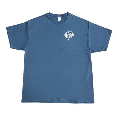 Precision Tee Pile of P's Steel Blue