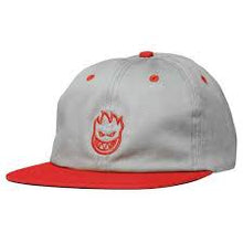 Load image into Gallery viewer, Spitfire Hat Lil Bighead Nylon Grey/Red