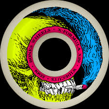 Bones Smokin Skull 53mm v6 Widecut X-Formula 99a – Precision