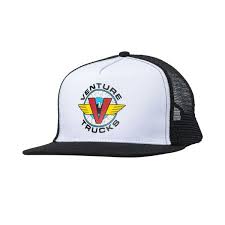 Venture Hat Bloodshot Black White Snap