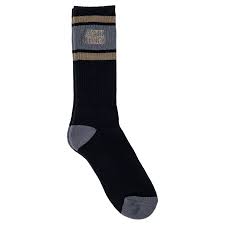 Anti Hero Socks BLKHERO Outline EMB BLK