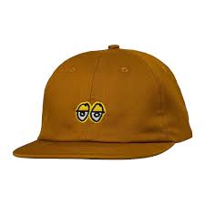 Krooked Hat Eyes Tan/Gold Strap