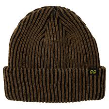 Krooked Beanie Eyes Clip Cuff Brown Black