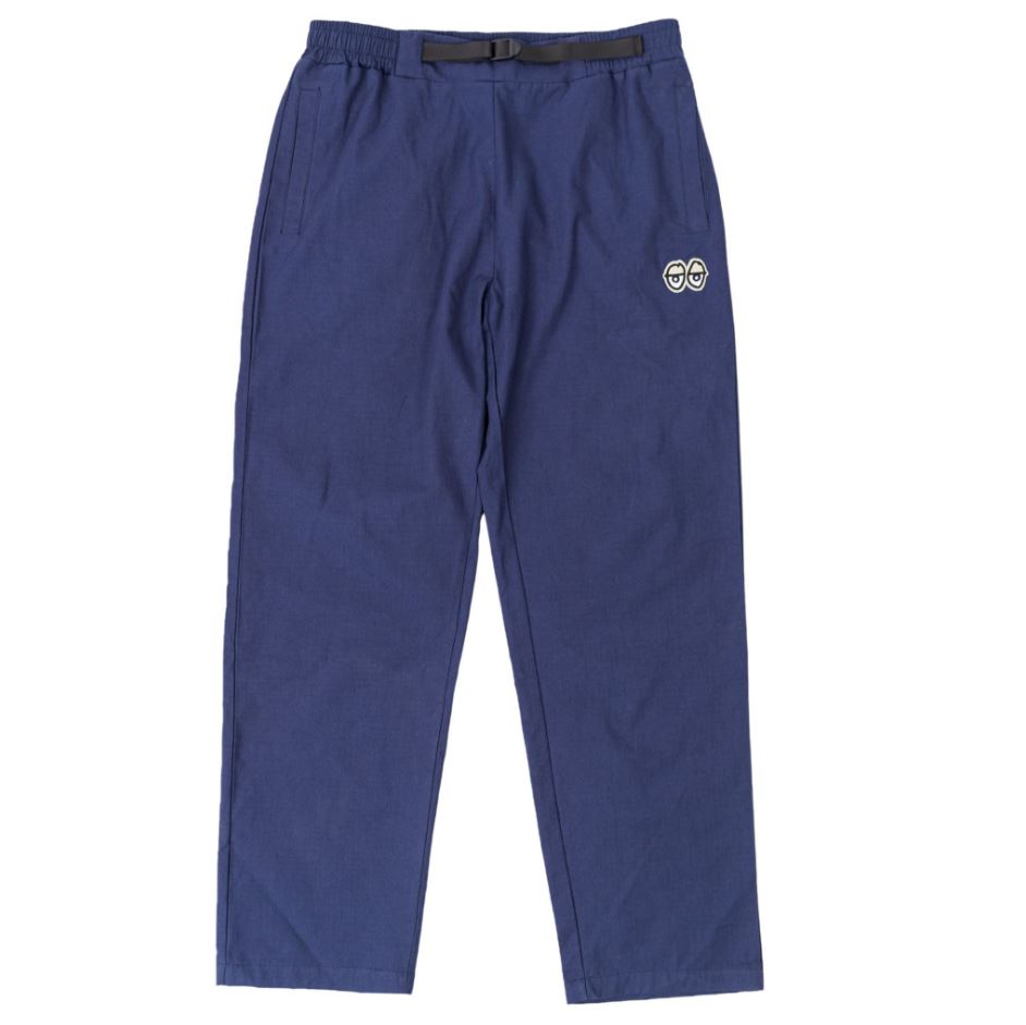 Krooked Pants Eyes Ripstop Navy Blue