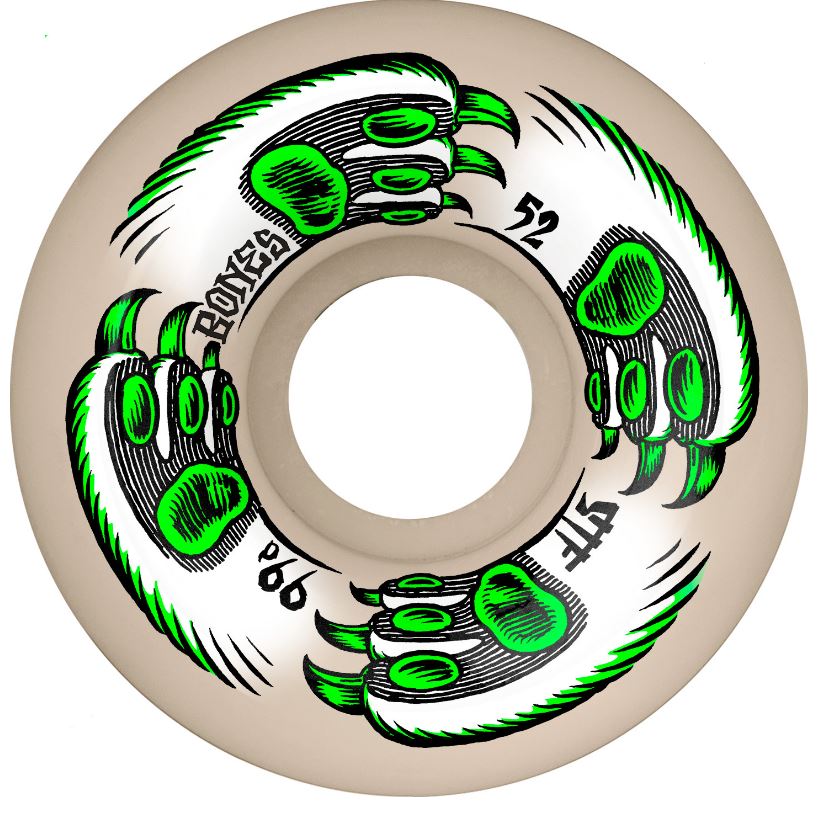 Bones 52mm V5 Sidecut Kitty Twister 99a