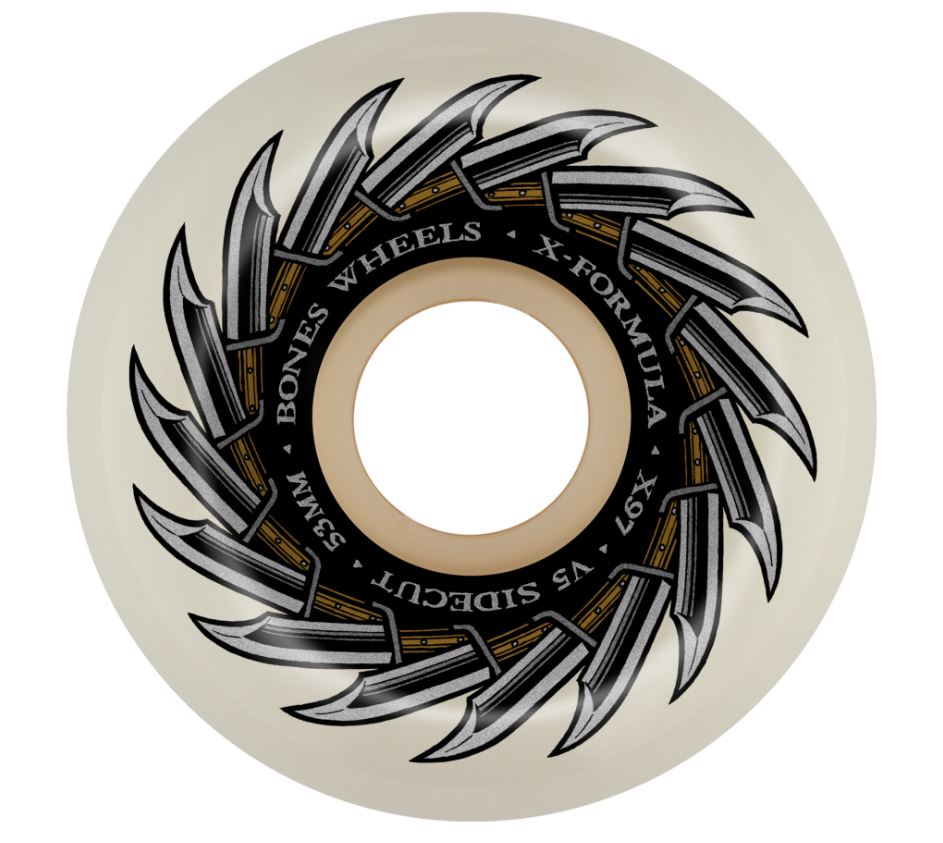 Bones Wheels X97 53mm V5 Sidecut 97a Knife Fight