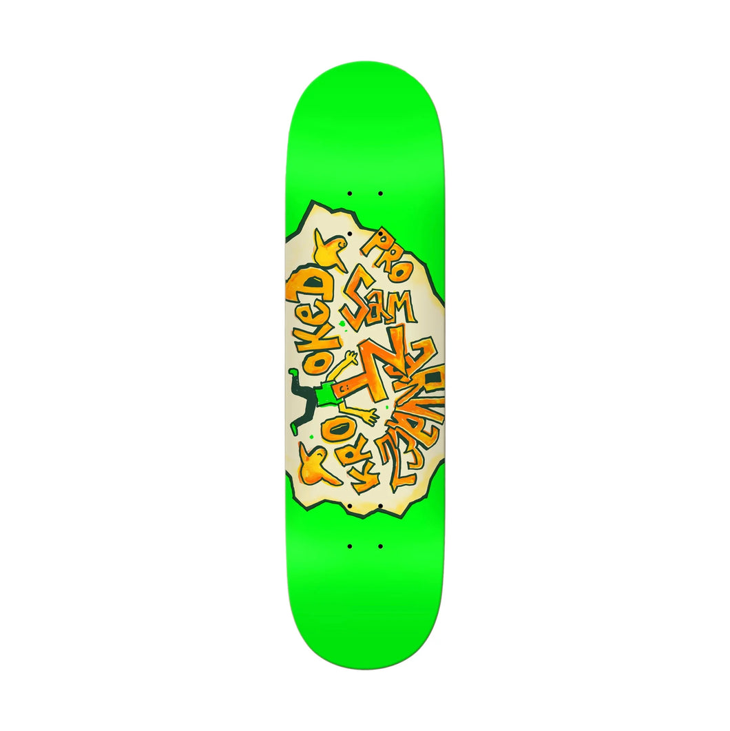 Krooked Deck 8.5 Green Sam