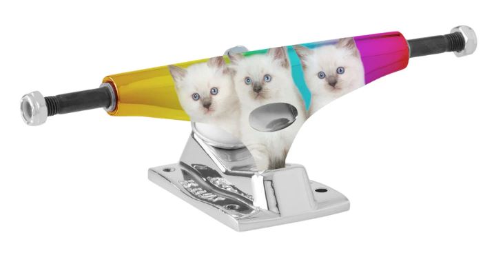 Krux Trucks 8.0 K5 Krome Rainbow Kitties Krome