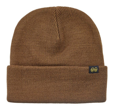Krooked Beanie Eyes Clip Cuff Brown Yellow