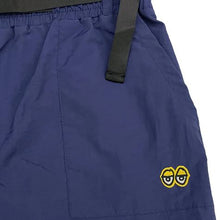 Load image into Gallery viewer, Krooked Shorts Eyes Navy/Yellow