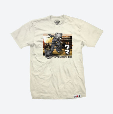 DGK Tee Afro Samurai Kuma Sand