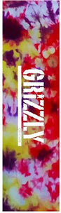 Grizzly Grip Red Tie Dye Stamp 9x33"