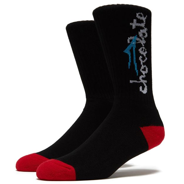 Lakai Socks Chunk Logo Black