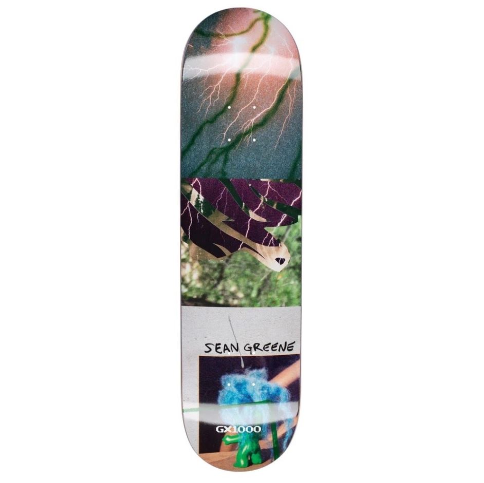 GX1000 Deck Lightning Greene 8.75
