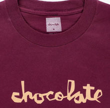 Load image into Gallery viewer, Chocolate Tee Chunk Maroon